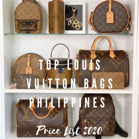 louis vuitton handbags price philippines